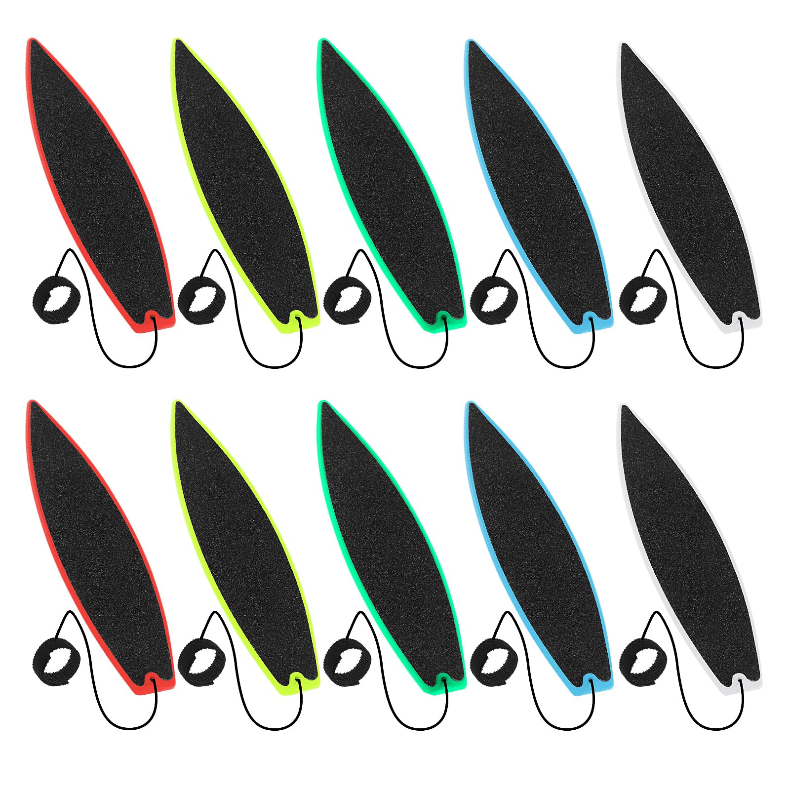 Amazon.com: Aster 10Packs Finger Surfboard, Mini Wind Surfing Toys